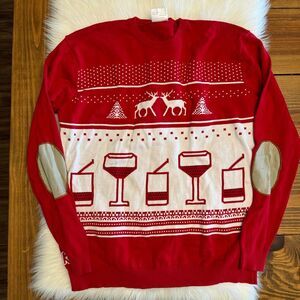 Large‎ Kahlua Christmas sweater EUC